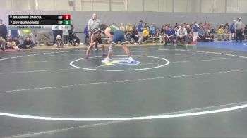 138 lbs Champ. Round 1 - Guy Burrowes, St. Patrick`s High School vs Brandon Garcia, Oxford High School