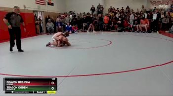 120 lbs Champ. Round 1 - Deavon Brejcha, Legend vs Teagon Ogden, Richfield