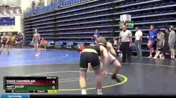 138 lbs Cons. Round 2 - Matt Bauer, Franklin vs Chase Chamberlain, St Francis De Sales (Toledo)