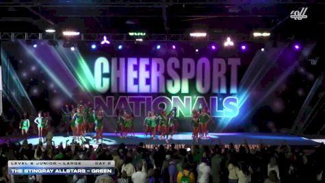 The Stingray Allstars - Marietta - Green [2026 L6 Junior - Large Day 2] 2026 CHEERSPORT National All Star Cheerleading Championship