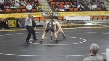 184 ÃƒÂ¢Ã‚Â€Ã‚Â“ Kevin Bacci, West Chester, def. Dalton Henderson, U.S. Air Force Academy Prep, by fall 0:53