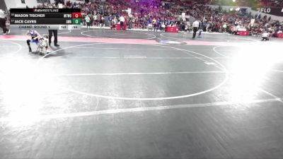 73 lbs Champ. Round 1 - Jace Caves, Askren Wrestling Academy vs Mason Tischer, Mauston Talons Wrestling Club