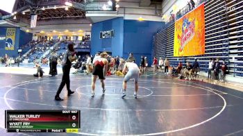 144 lbs Cons. Round 6 - Wyatt Fry, Wyoming Seminary vs Walker Turley, St Christopher