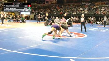 115 Class 1 lbs Cons. Semi - Mallori Edwards, Eldon vs Riley Walker, Kearney