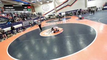 130 lbs Semifinal - Tamya Terry, Urbana (H.S.) vs Ava Beldo, Tolono