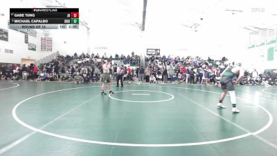 190 lbs Round Of 16 - Gabe Tung, Joel Barlow vs Michael Capalbo, Griswold/Wheeler