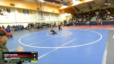 126 lbs Round 1 - Bella Gonzalaz, Snowflake vs Kyra Salazar, Page