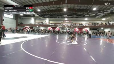 90 lbs Round 1 (12 Team) - Roc Fabri, Boyertown vs Matt Bagocius, Steller Trained Bacara