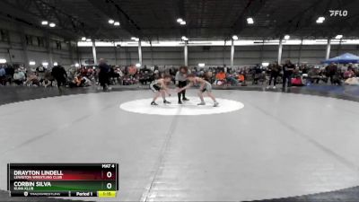 75 lbs Quarterfinal - Corbin Silva, Kuna Klub vs Drayton Lindell, Lewiston Wrestling Club