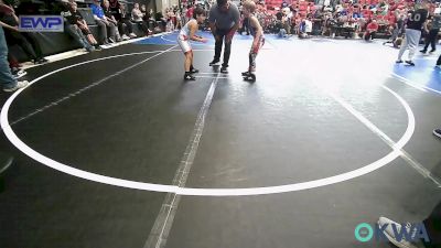 75 lbs Final - Baylor Allison, Checotah Matcats vs Christian Ramirez, Collinsville Cardinal Youth Wrestling