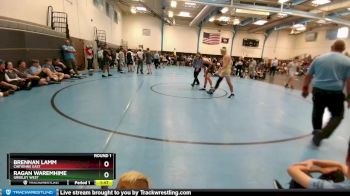 164-169 lbs Round 1 - Brennan Lamm, Cheyenne East vs Ragan Waremhime, Greeley West