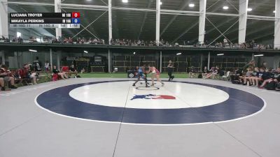 125 lbs Luciana Troyer, Michigan vs Mikayla Perkins, Indiana