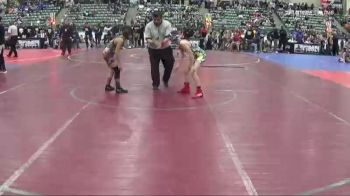 81 lbs Round Of 16 - Jeremiah Milan, Damonte vs Brian Moreno, Triple Threat Wrestling