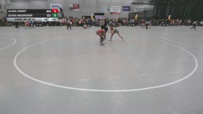 125 lbs Cons. Rd Of 32 - Olivia Magruder, DC Elite vs Alana Henry, Major Decision