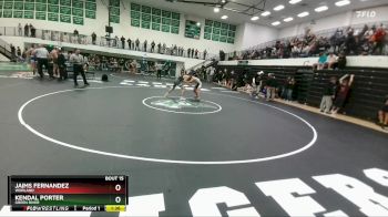 138 lbs Champ. Round 1 - Kendal Porter, Green River vs Jaims Fernandez, Worland