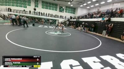 138 lbs Champ. Round 1 - Kendal Porter, Green River vs Jaims Fernandez, Worland
