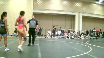 123 lbs Round Of 64 - Kasie Arcia, The Valley Athletic Club vs Nevaeh Lavarias, O2 Rhino WC