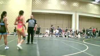 123 lbs Round Of 64 - Kasie Arcia, The Valley Athletic Club vs Nevaeh Lavarias, O2 Rhino WC