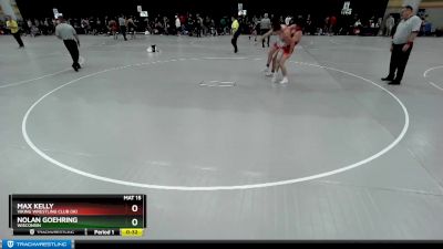 157 lbs Cons. Round 2 - Nolan Goehring, Wisconsin vs Max Kelly, Viking Wrestling Club (IA)