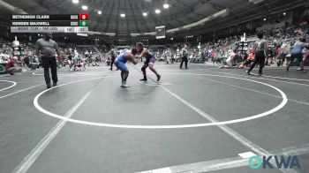 160 lbs Consi Of 8 #2 - Bethenigh Clark, Buck Pride Wrestling vs Kenden Maxwell, Choctaw Ironman Youth Wrestling