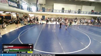 125 lbs Semifinal - Lyman Nau Rarick, Westlake vs Cole Sharp, Uintah