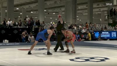 61 kg Champ. Rd Of 32 - Nathan Tomasello, LVWRTC/ Titan Mercury Wrestling Club vs Collin Metzgar, Colorado Mesa Wrestling Club
