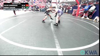 95-90 lbs Rr Rnd 3 - Talon Cunningham, Jacket Wrestling Club vs Emmett Dahlem, Jacket Wrestling Club