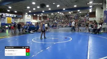 170 lbs Prelims - Wyatt Downing, West Valley vs Kevin Acosta, Western