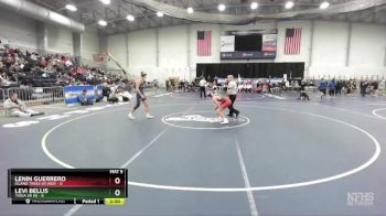 124 lbs Round 3 (3 Team) - Levi Bellis, Tioga Sr HS vs Lenin Guerrero, Island Trees Sr High