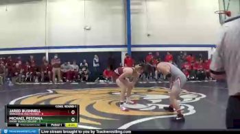 149 lbs Quarters & Wb (16 Team) - Jared Bushnell, Worcester Polytechnic vs Michael Pestana, Rhode Island College