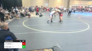 285 lbs Quarterfinal - Angel Fuentes, Riverside Rascals vs Anthony De Leon, Venom WC