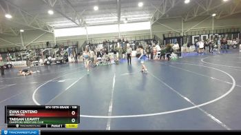 106 lbs Cons. Semi - Evan Centeno, Ben Lomond vs Taegan Leavitt, Champions Wrestling Club