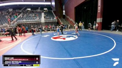 67 lbs Cons. Round 5 - Issac Lee, High Plains Thunder Wrestling Club vs Jonah Reynolds, Windy City Wrestlers