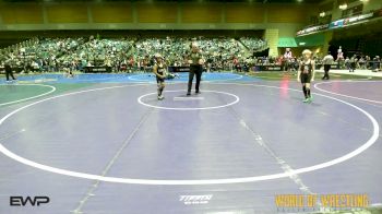 64 lbs Consi Of 16 #2 - Jaxson Wright, Bartlesville Wrestling Club vs Jayden Macias, Gomez Brothers Grappling Academy