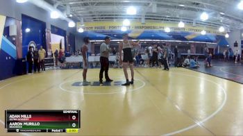 144 Gold Semifinal - Aaron Murillo, Braddock vs Adan Mills, Glynn Academy