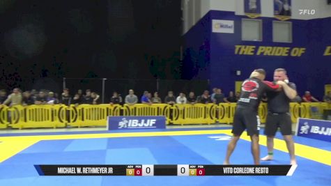 Vito Corleone Resto vs Michael W. Rethmeyer Jr 2025 Pan IBJJF Jiu-Jitsu No-Gi Championship