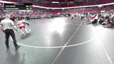 D3-165 lbs Quarterfinal - Jack Owens, Cumberland vs Nolen Waldner, Ithaca/Weston