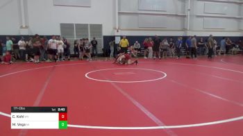 171-C lbs Round Of 16 - Carson Kohl, WV vs Michael Vega, MI