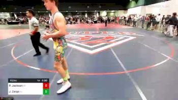152 lbs Consolation - Patrick Jackson, WV vs Jake Zargo, NJ