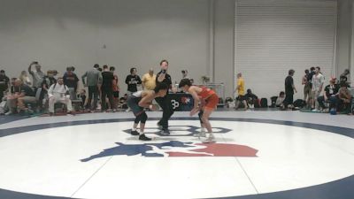 57 kg Champ. Rd Of 128 - Michael Lavender, Cornerstone Mat Club vs Elijah Valencia, Patriot Wrestling Club