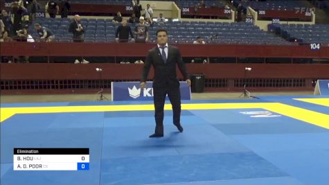 BENJAMIN HOU vs ANTHONY D. POOR 2024 Pan IBJJF Jiu-Jitsu No-Gi Championship