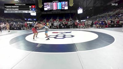 150 lbs Cons. Rd Of 16 - Davis Parrow, MN vs Bryce Palmer, TX