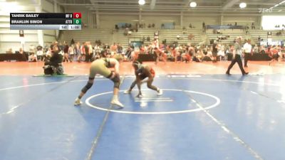 120 lbs Round Of 64 - Tahrik Bailey, MF Dynasty Black - HSB vs Branlun Simon, Attrition Wrestling Gold - HSB