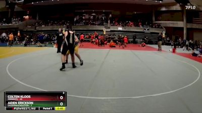 215 lbs Quarterfinals (8 Team) - Colten Kloos, Minneota vs Aiden Erickson, Caledonia/Houston