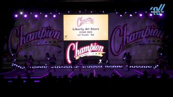 Liberty All Stars - CODE RED [2024 L2 Youth - D2 Day 1] 2024 Champion Cheer and Dance Grand Nationals