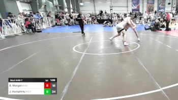 220 lbs Rr Rnd 1 - Brennan Morgan, Micky's Maniacs Blue vs James Humphrey, Team Shutt Wrestling Prep