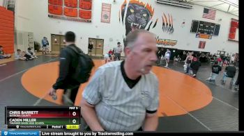 126A Round 1 - Caden Miller, Thunder Basin High School vs Chris Barrett, Natrona County