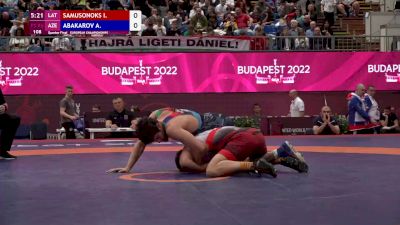 86kg Quarterfinal - Ivars Samusonoks, LAT vs Abubakr Abakarov, AZE