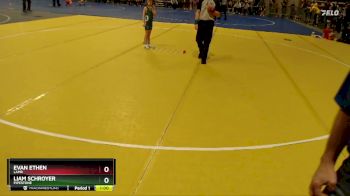 60 lbs Champ. Round 1 - Liam Schroyer, Pipestone vs Evan Ethen, LAMR