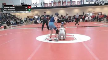 106 lbs Semifinals (8 Team) - Will Socorso, Salesianum vs Nolan Wright, Cape Henlopen